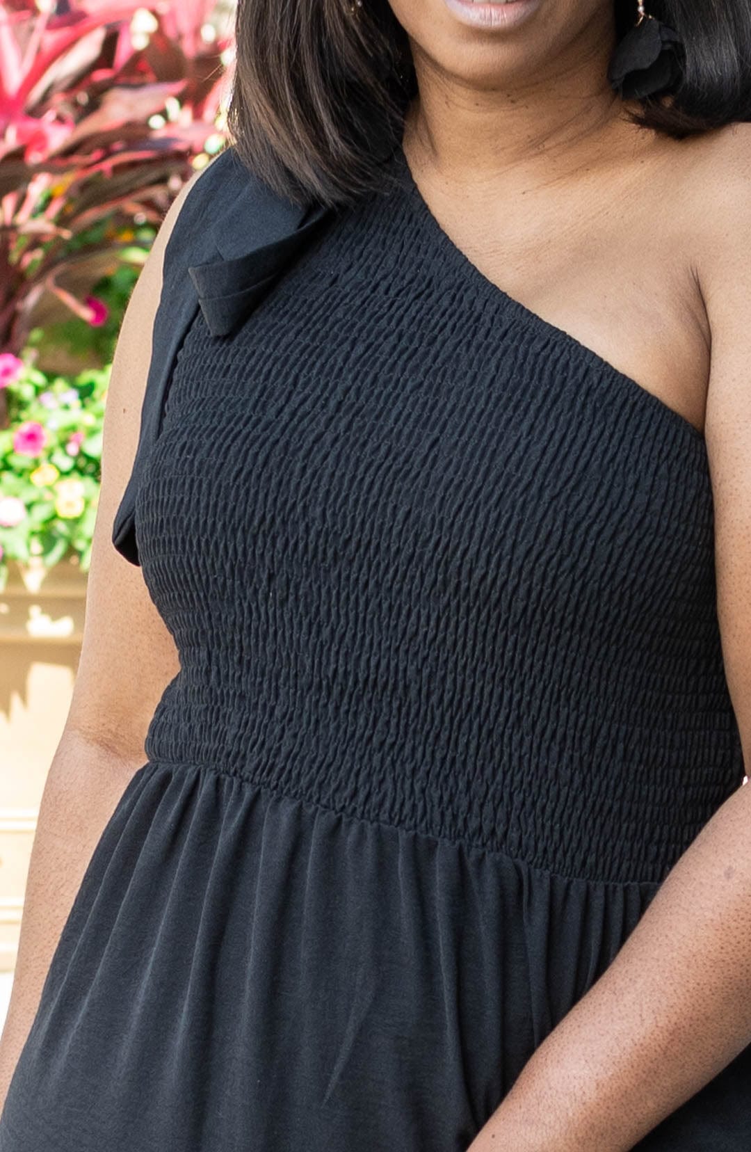 Charrisheleven Dresses Be Elegant One Shoulder Petite Black Maxi Dress
