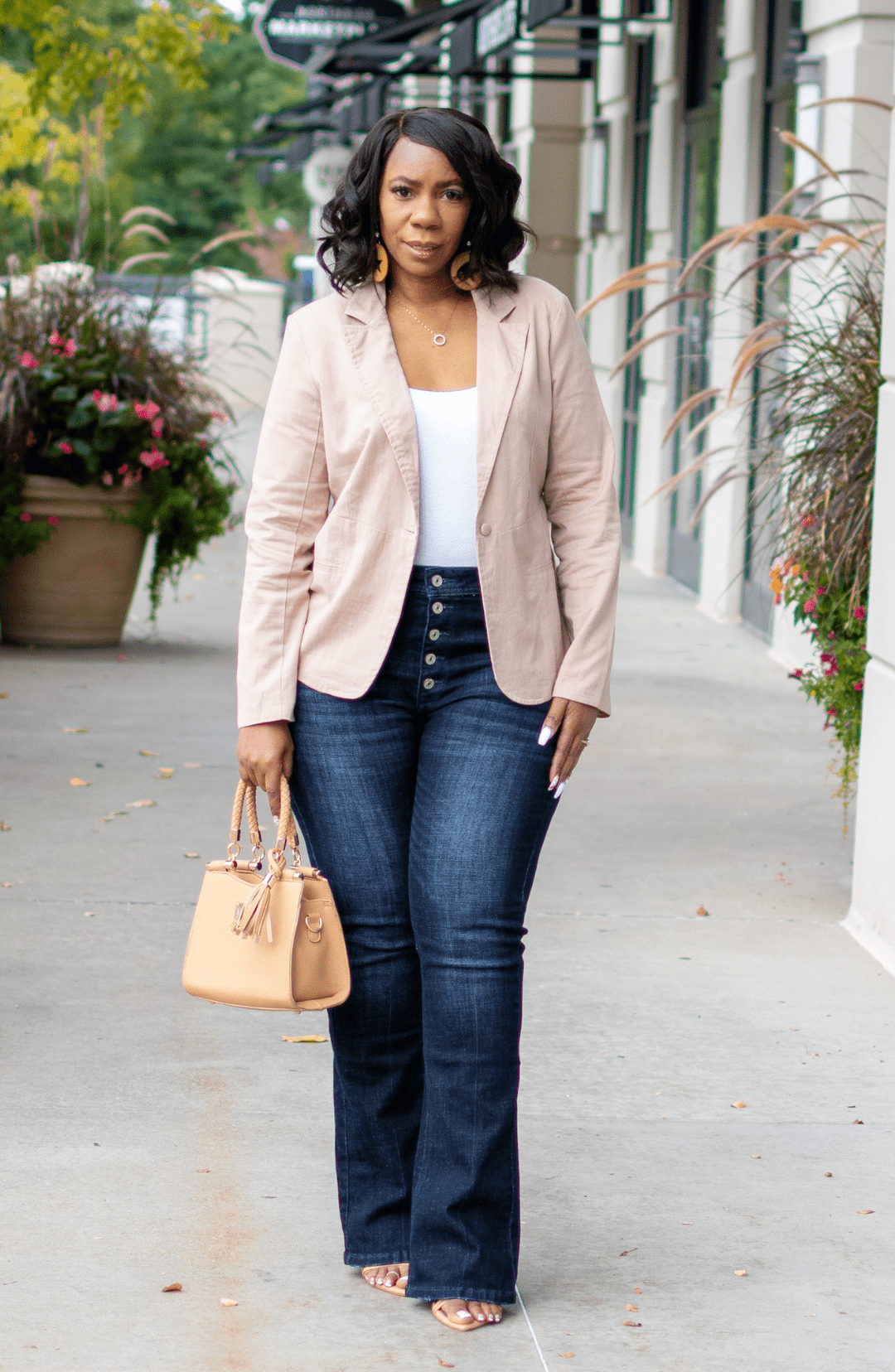7 Outfits, 1 Pair of Flare Jeans  How To Style Flare Jeans For